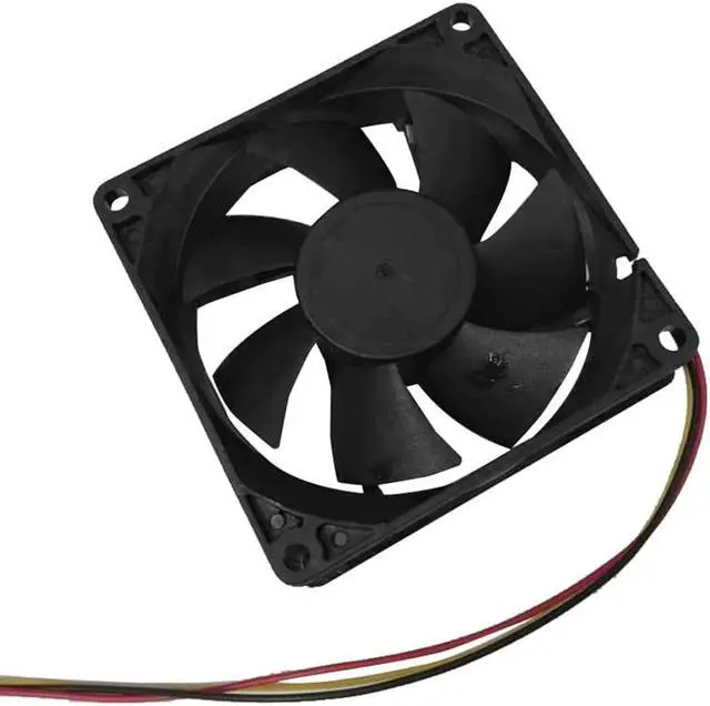 Alt view image 3 of 4 - 8cm/80mm/80x80x25mm 12V Computer/PC/CPU Silent Cooling Case Fan  Computer Radiator 3-pin Molex Connector#T2