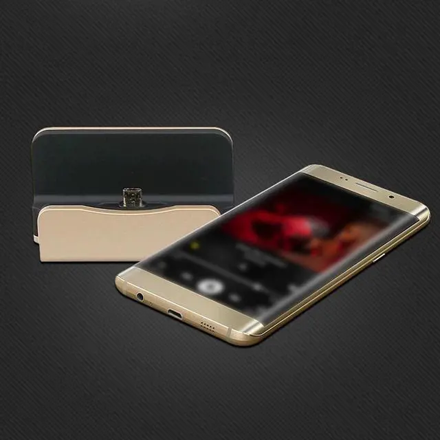 Alt view image 5 of 5 - Cable Sync Cradle Charger Base Charging Dock Station For Android For Type-C Stand Holder Charging Base Dock Station