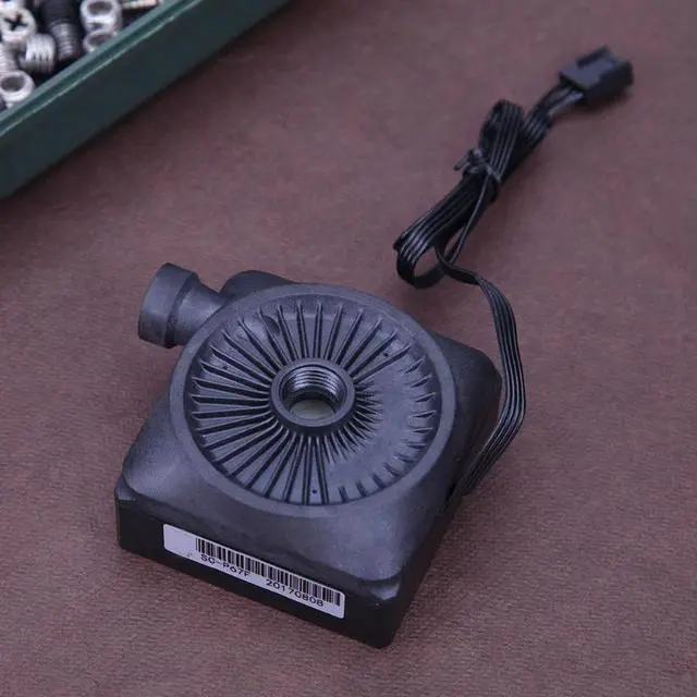 Alt view image 3 of 5 - 12V Super Silent Computer Component Water Cooling Cooler Mini Water Circulation Pump for PC Water Cooling System for PC