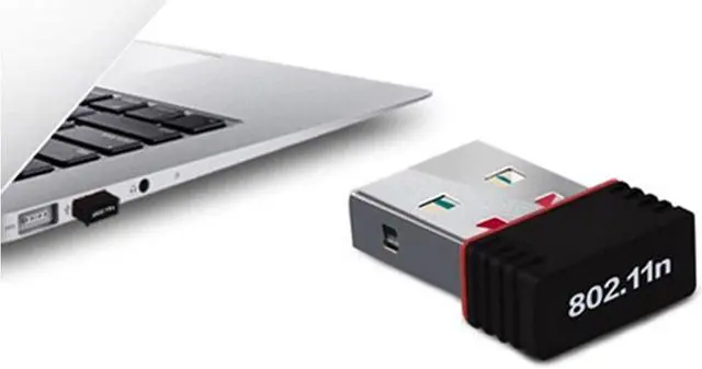 Alt view image 5 of 5 - Mini USB 2.0 Wireless WiFi Adapter 150Mbps Wi-Fi Adapter PC USB Ethernet WiFi Dongle 2.4G Network LAN Card Wi Fi Receiver