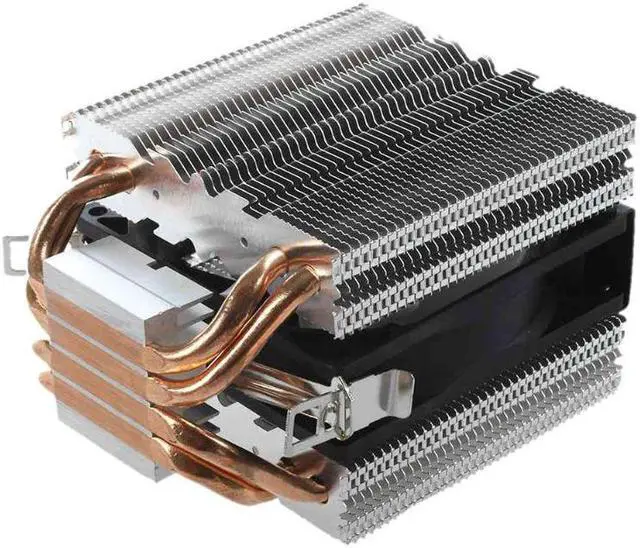 Alt view image 5 of 5 - Radiator Blue LED Hydraulic Bearing CPU Cooler Fan Heatsink for Intel LGA1150 1151 1155 775 1156  Fan Cooling