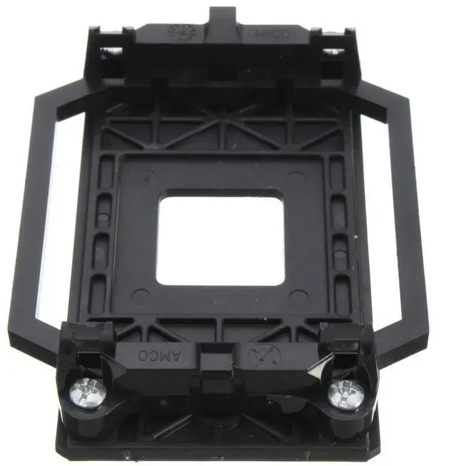 Alt view image 5 of 6 - Plastic CPU Cooler Cooling Retention Fan Bracket Mount For AMD Socket AM3 AM3+ AM2 AM2+ 940 CPU's Motherboards 11x8cm Light