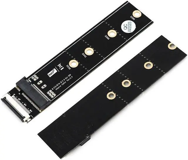 Alt view image 4 of 6 - NGFF M.2/M2 Adapter M.2 SSD Adaptador SSD M2 M.2 Riser/Extender NVME SSD Adapter Components Computer Expansion Cards + FPC Cable