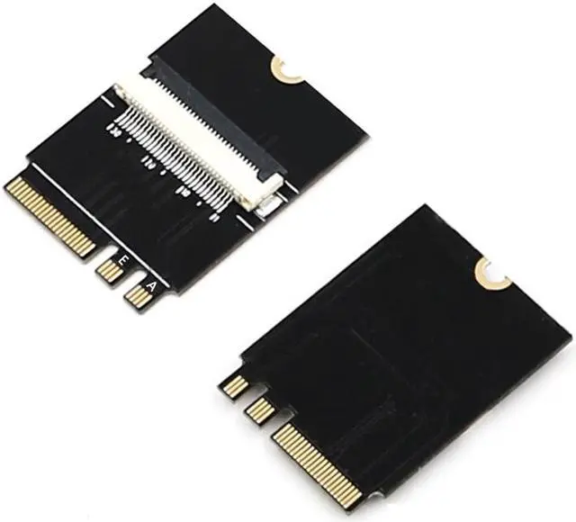 Alt view image 5 of 6 - NGFF M.2/M2 Adapter M.2 SSD Adaptador SSD M2 M.2 Riser/Extender NVME SSD Adapter Components Computer Expansion Cards + FPC Cable