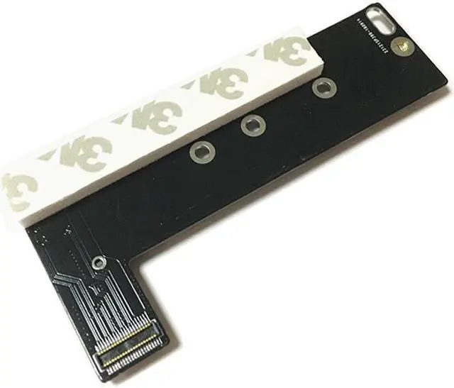 Alt view image 3 of 6 - PCI-E x4 x2 M.2 NGFF M-Key NVME AHCI SSD Converter Card Adapter Raiser for 2014 Macbook Mini A1347 MEGEN2 MEGEM2 MEGEQ2 NVME SSD