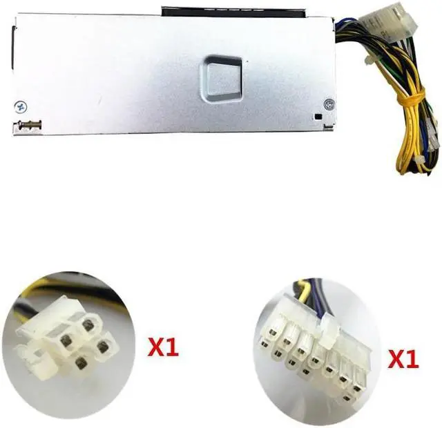 Alt view image 5 of 6 - 240W PC Power Supply PCB020 HK280-71FP FSP180-30SBV for H3050 Server E73 M92p 73 SFF 240W Power Supply 54Y8897 Small Form Factor