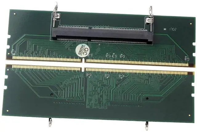 Alt view image 6 of 6 - PC Component DDR3 Laptop to Desktop RAM Adapter SODIMM to Memory DIMM RAM Adapter Expansion Card Transfer Cards