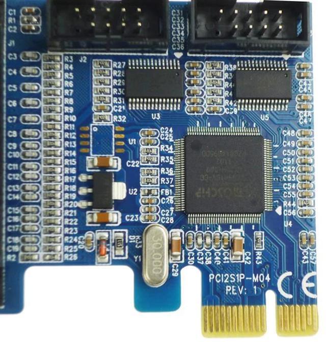 Main image of PCIe Combo 2 Serial + 1 Parallel IEEE 1284 Controller card PCI express to printer LPT port + RS232 com port Adapter