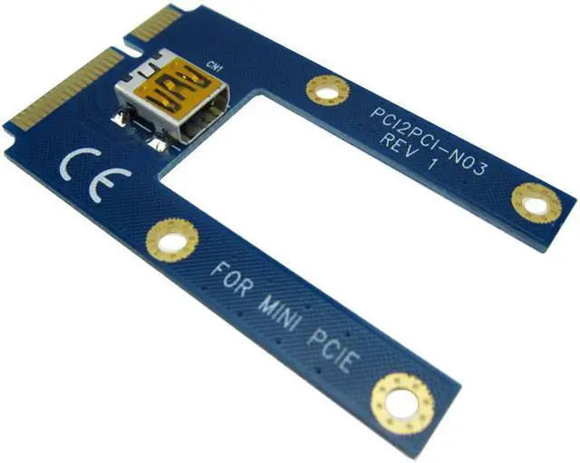 Alt view image 3 of 6 - ExpressCard Adapter 34 54 mm ExpressCard to Mini PCI-e Adapter mini PCI express express card converter for laptop