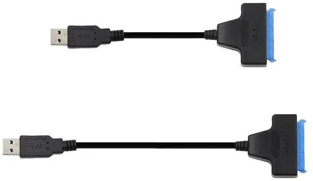 Alt view image 5 of 6 - Adapter SATA III USB 3.0 Cable External Hard Drive USB to Serial ATA 22pin Converter Hard Disk W/ UASP for 2.5" HDD/SSD