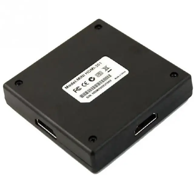 Alt view image 6 of 6 - Onsale 1pc 3 IN 1 OUT HDMI Splitter 3 Port Video HDMI Switch Switcher Supports Full HD 1080P HDTV DVD Mayitr