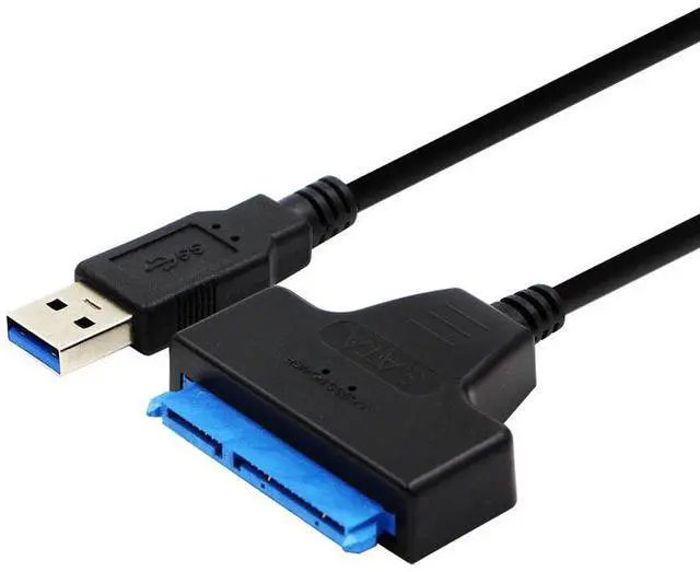 Main image of Adapter SATA III USB 3.0 Cable External Hard Drive USB to Serial ATA 22pin Converter Hard Disk W/ UASP for 2.5" HDD/SSD