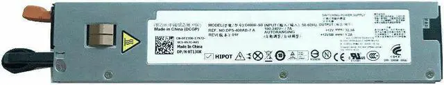 Main image of D400E-S0 DPS-400AB-7 for R310 Server Power Supply PN:0T130K T130K 0T130K DPS-400AB-7 A D400E-S0 400W Server Power Supply