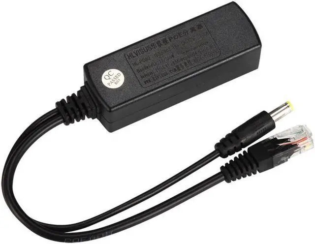 Alt view image 2 of 4 - 10/100M POE Splitter With IEEE 802.3af Standard & 12V 1A 13W Output & DC44-57V Input Power Over Ethernet PoE Power Receiver