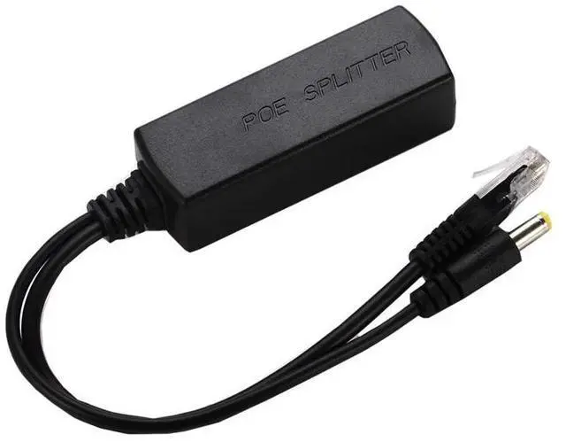 Alt view image 3 of 4 - 10/100M POE Splitter With IEEE 802.3af Standard & 12V 1A 13W Output & DC44-57V Input Power Over Ethernet PoE Power Receiver