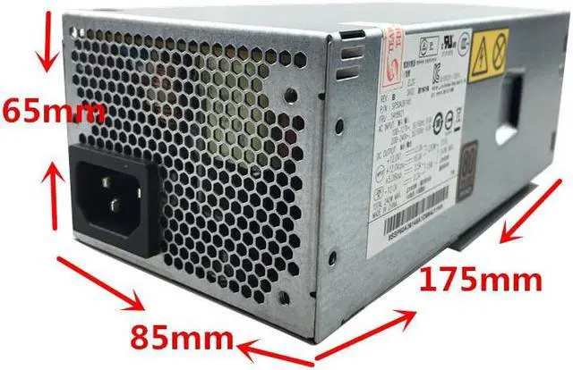 Alt view image 6 of 6 - 240W PC Power Supply PCB020 HK280-71FP FSP180-30SBV for H3050 Server E73 M92p 73 SFF 240W Power Supply 54Y8897 Small Form Factor