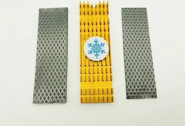 Alt view image 2 of 6 - 5PCS Heatsink Heat Dissipation Aluminum Radiator M.2 NGFF Cooling Cooler Heat Sink Heatsink Thermal Pads for 2280 M.2 NGFF SSD