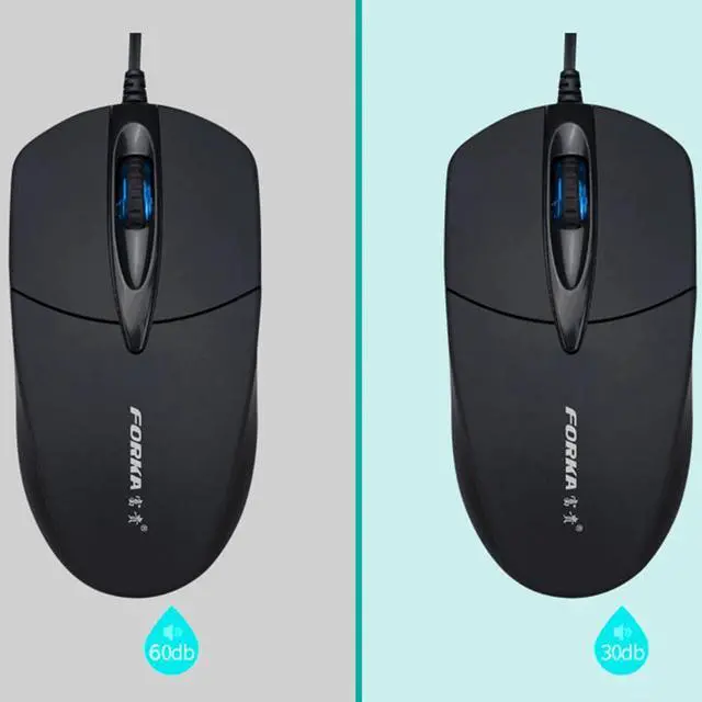 Alt view image 4 of 5 - 3 Button 1200 DPI USB Wired Mouse Silent Optical Gaming Mouses For PC Laptop Wholesale 20A Drop Shipping