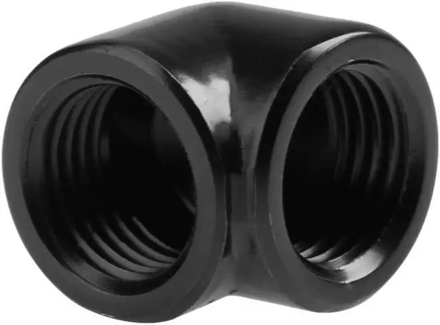 Main image of Universal 90 Degree G1/4 Inner Thread Elbow Adapter Brass Water Tube For PC Water Cooling System Connector Adapter