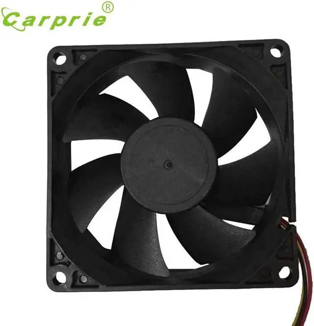 Alt view image 2 of 5 - Cooling Fan 8cm/80mm/80x80x25mm DC 12V Silent Computer/PC/CPU Case Cooler Mar30
