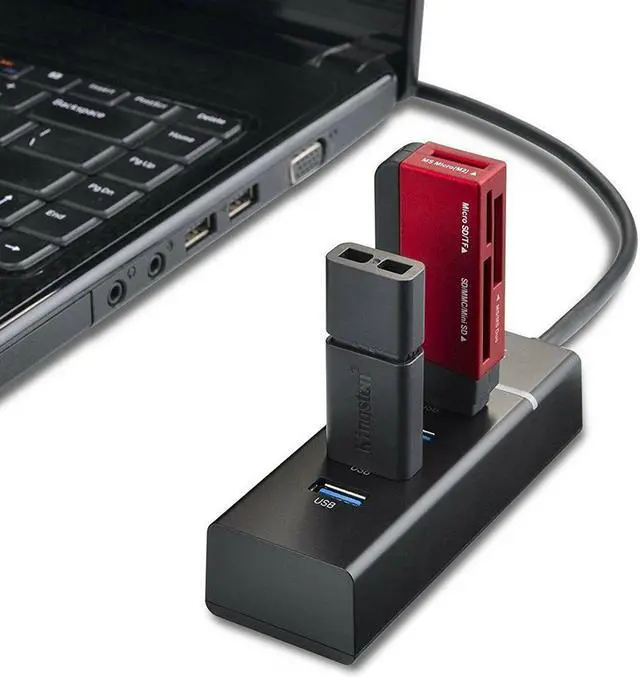 Main image of 2020 new Portable USB 3.0 Super Speed 4 Ports Hub  Sync Adapter for Computer Laptop