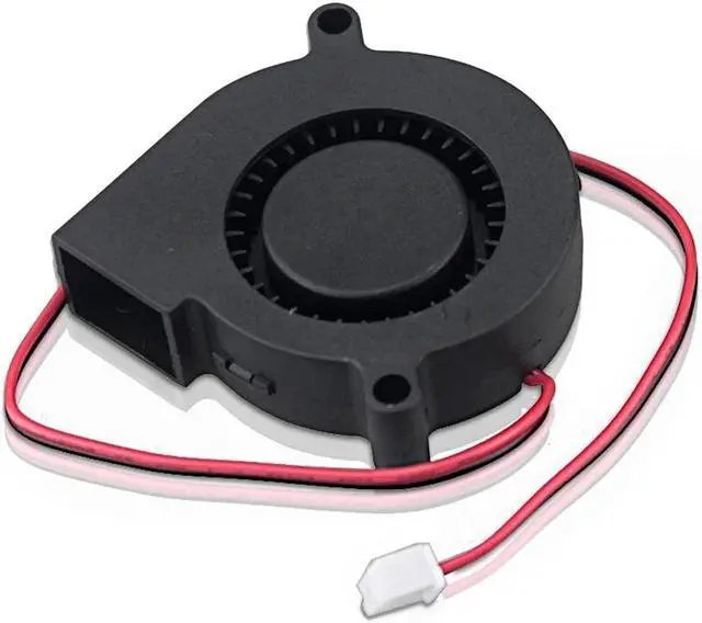 Alt view image 4 of 5 - 2PCS 5015 24V 2Pin 50mm PC Computer Case Cooling Cooler DC Blower Fan 5015s