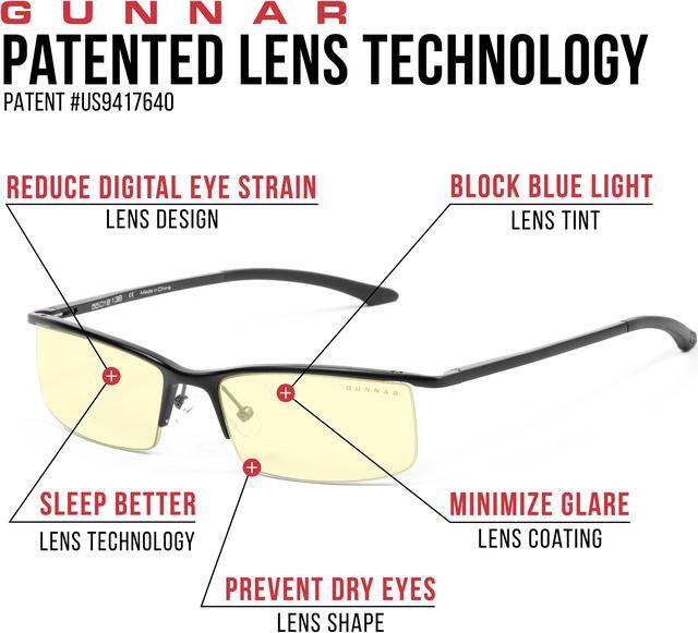 Alt view image 4 of 7 - Gunnar Emissary Digital Performance Eyewear w/ i-AMP Lens Technology