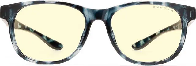 Alt view image 2 of 13 - GUNNAR RUSH KIDS LARGE NAVY TORTOISE FRAME/ AMBER LENS BLPF 65