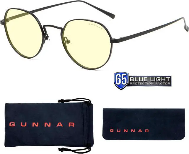 Alt view image 4 of 9 - Gunnar Infinite Gaming and Computer Eyewear/Infinite, Amber Tint - Patented Lens, Reduce Digital Eye Strain