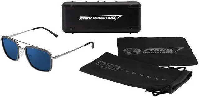 Alt view image 2 of 5 - GUNNAR STARK INDUSTRIES EDITION Sunglasses Stark Industries Frame (Sun Lens) 90% Blue Light & 100% UV Protection, EDI-12311