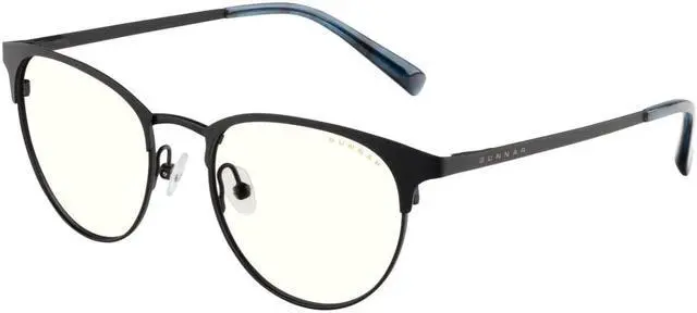 Alt view image 2 of 4 - Gunnar Apex, Protective Computer Glasses with Gunnar Focus, Onyx/Navy Frames, Clear Lens, 35% Blue Light and 100% UV Protection, APX-11509