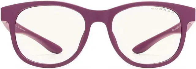 Main image of Gunnar Rush Kids Small, Computer Glasses with Natural Focus, Magenta Frame, Clear Lens, 35% Blue Light 100% UV Protection, RUS-09609
