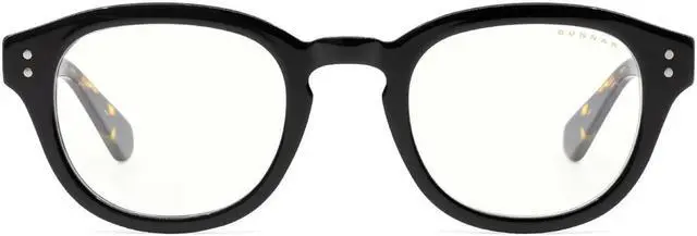Main image of Gunnar Emery Computer Eyewear with GUNNAR-Focus, Onyx Jasper Frame, Clear Lens, 35% Blue Light and 100% UV Protection, EME-08909