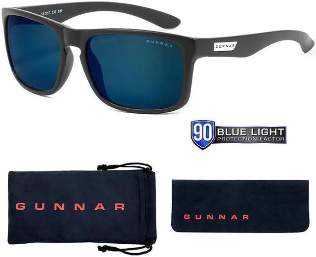 Alt view image 2 of 4 - GUNNAR Gaming Intercept Computer Eyewear Bluelight Blocking Outdoor Sunglasses
