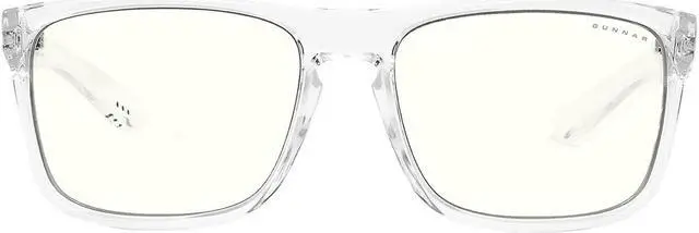Main image of Gunnar Intercept, Computer Eyewear with Gunnar Focus, Crystal Frames, Clear Lens, 35% Blue Light and 100% UV Protection, INT-07609