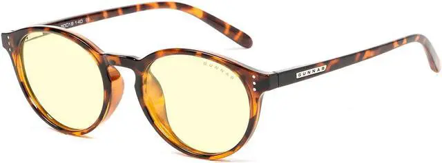 Alt view image 4 of 4 - Gunnar Attache' Reading Glasses, +2.50 Lens Power, Tortoise Frames, Amber Lens, 65% Blue Light and 100% UV Protection, ATT-02301-2.50