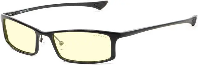 Alt view image 4 of 4 - Gunnar Phenom Reading Glasses, +2.00 Lens Power, Onyx Frames, Amber Lens, 65% Blue Light and 100% UV Protection, ST002-C001-2.0