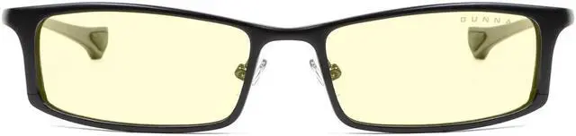Main image of Gunnar Phenom Reading Glasses, +2.00 Lens Power, Onyx Frames, Amber Lens, 65% Blue Light and 100% UV Protection, ST002-C001-2.0