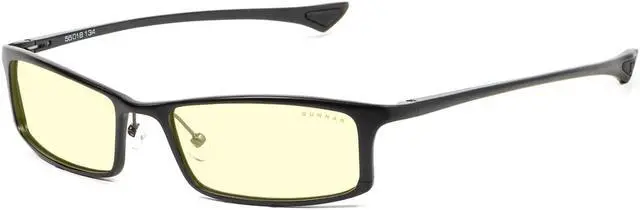 Alt view image 4 of 4 - Gunnar Phenom Reading Glasses, +2.50 Lens Power, Onyx Frames, Amber Lens, 65% Blue Light and 100% UV Protection, ST002-C001-2.5