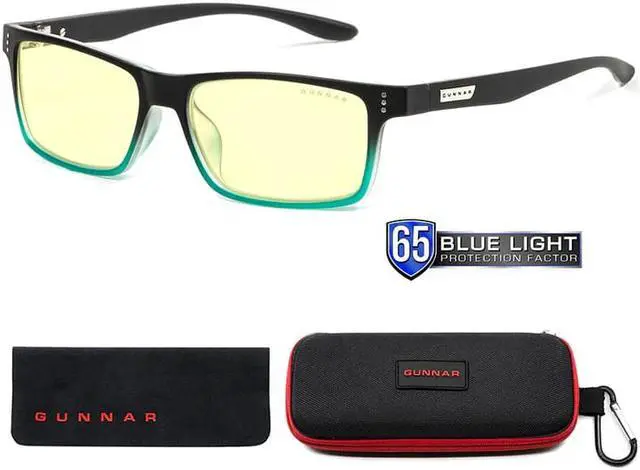 Alt view image 2 of 2 - Gunnar Cruz Computer Eyewear with Natural-Focus, Navy Frame, Clear Lens, 35% Blue Light and 100% UV Protection, CRU-08609