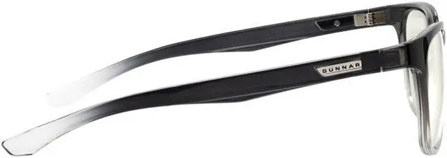 Alt view image 3 of 4 - Gunnar Berkeley Computer Eyewear with GUNNAR-Focus, Onyx Fade Frame, Clear Lens, 35% Blue Light and 100% UV Protection, BER-05709