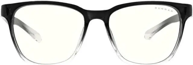 Main image of Gunnar Berkeley Computer Eyewear with GUNNAR-Focus, Onyx Fade Frame, Clear Lens, 35% Blue Light and 100% UV Protection, BER-05709