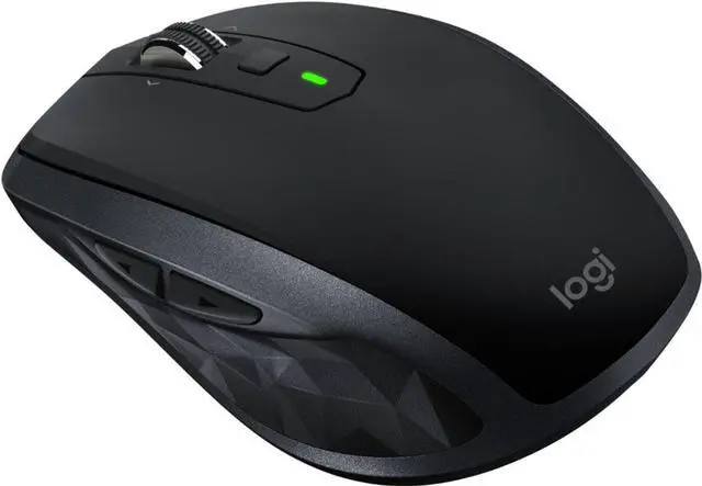 Alt view image 3 of 14 - Logitech MX Anywhere 2S Wireless Laser Mouse Use On Any Surface Control up to 3 Apple Mac and Windows Computers and laptops (Bluetooth or USB) - Black 910-005748