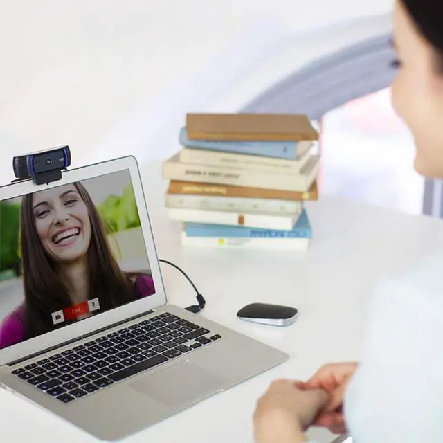 Alt view image 6 of 6 - Logitech C920e hd Webcam Video Chat Recording Usb Camera HD Smart 1080p Web Camera for Computer Logitech C920 upgrade version