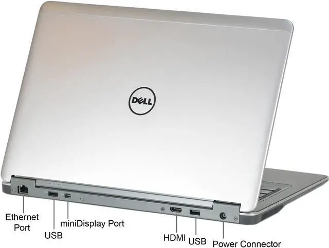 Alt view image 9 of 9 - DELL LATITUDE E7440 14.1" i5-4300U, 8GB RAM DDR3, 256GB SSD, WIN 10 Grade C