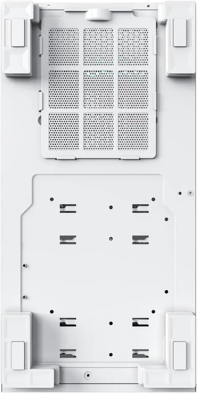 Alt view image 6 of 8 - Montech Sky Two, Dual Tempered Glass, 4X PWM ARGB Fans Pre-Installed, ATX Gaming Mid Tower Computer Case, Type C, High Airflow Performance- White