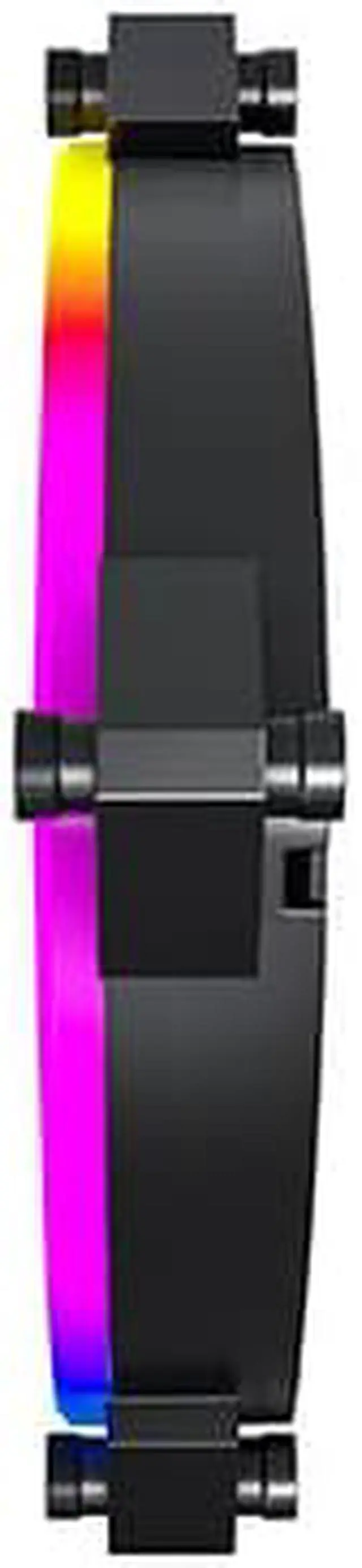Alt view image 4 of 7 - Montech AX 120 ARGB Fan  1600PWM, High-End Durability, Silent Performance, and Stunning ARGB Design (120mm, Black)