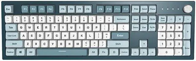 Alt view image 4 of 9 - Montech MKey Mechanical Gaming Keyboard: Customizable RGB LED, Premium MDA Profile PBT Keycap, Engineered Acoustics, Hot-Swappable, Gateron G Pro 2.0 Switches, Stunning Osaka Castle Theme, Freedom