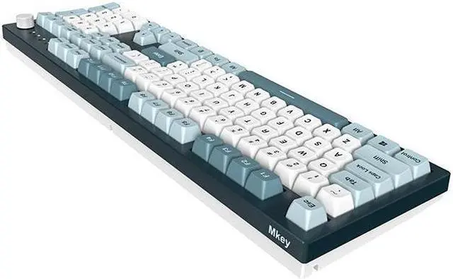 Alt view image 6 of 9 - Montech MKey Mechanical Gaming Keyboard: Customizable RGB LED, Premium MDA Profile PBT Keycap, Engineered Acoustics, Hot-Swappable, Gateron G Pro 2.0 Switches, Stunning Osaka Castle Theme, Freedom