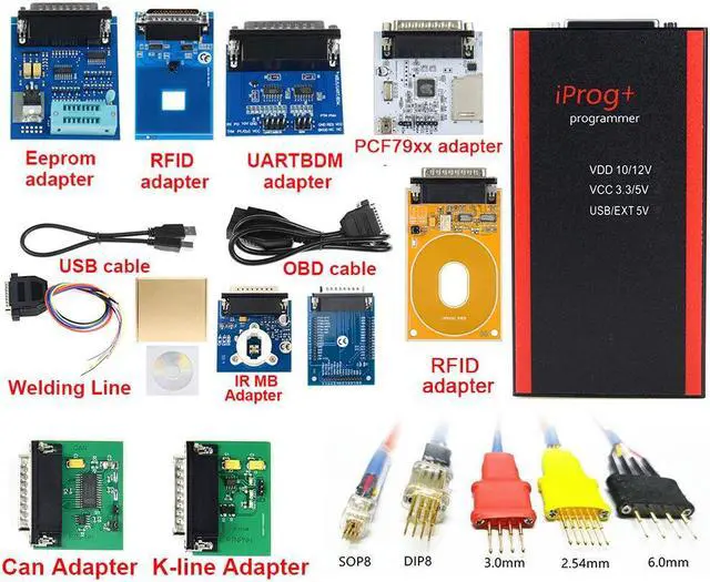 Main image of V87 Iprog+ Pro Programmer Full Version ECU Programmer iP
